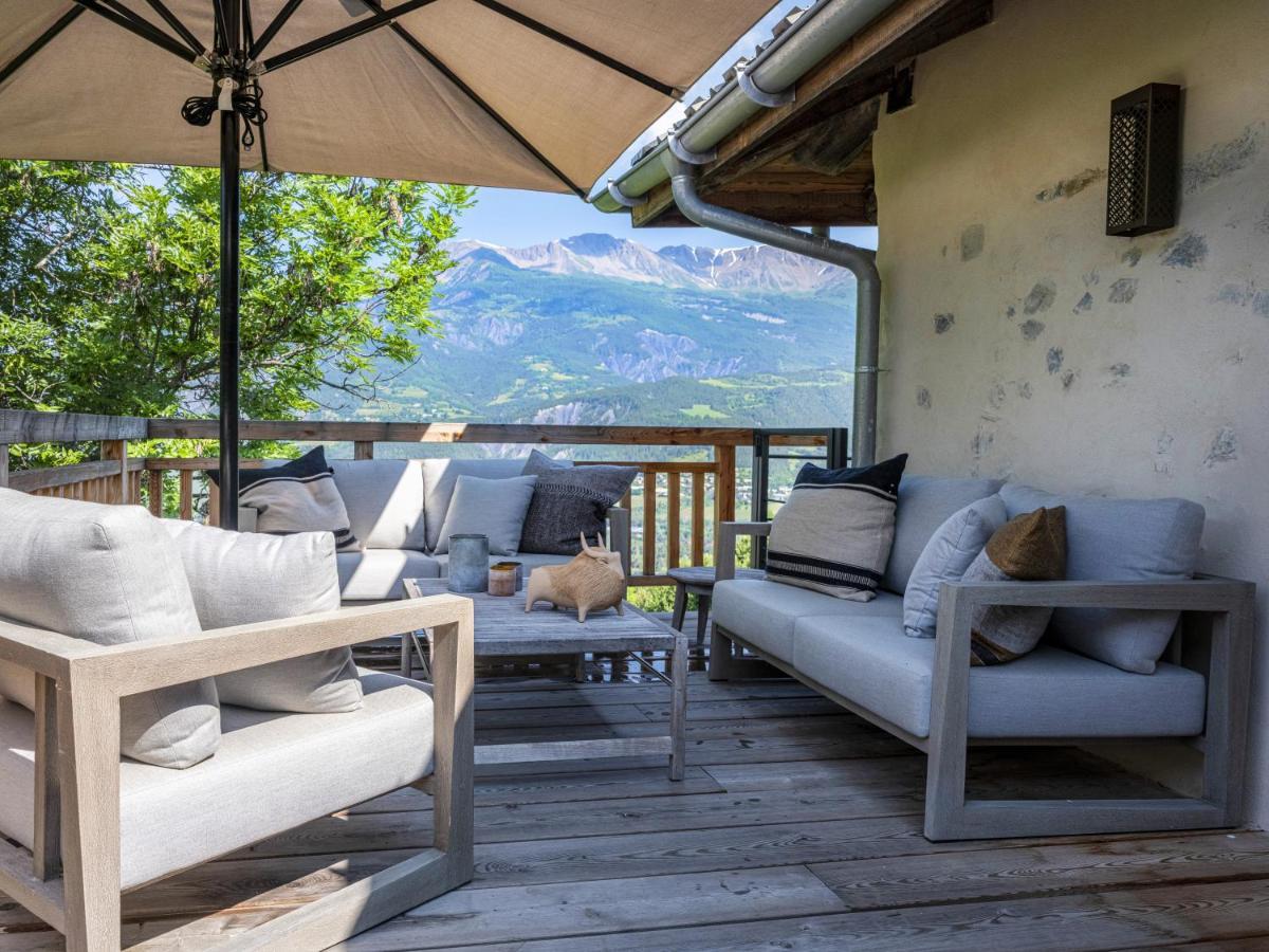 Superbe Ferme Renovee En Chalet De Luxe En Pleine Nature Barcelonnette Eksteriør bilde