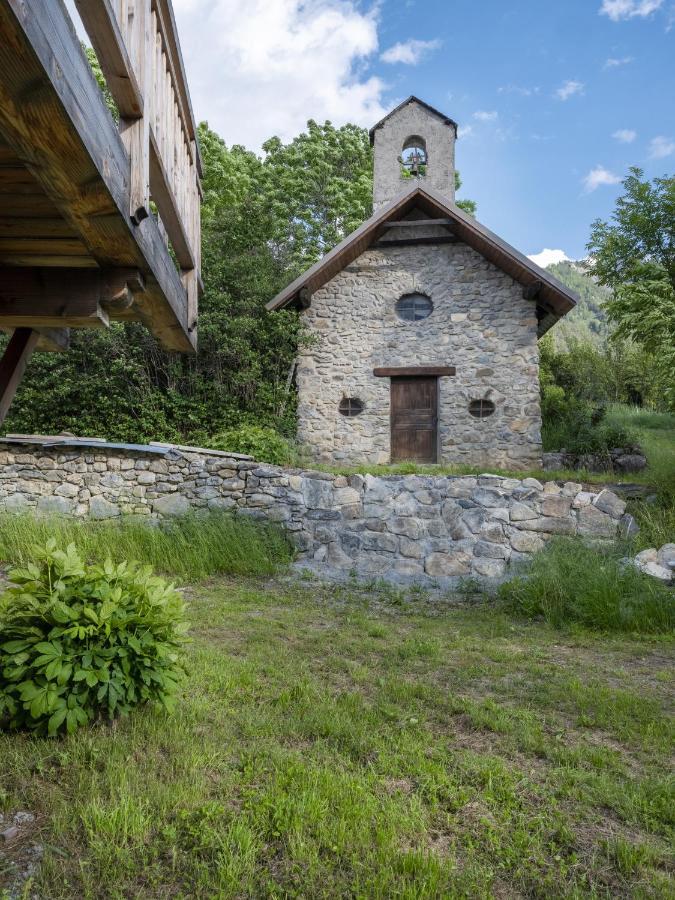 Superbe Ferme Renovee En Chalet De Luxe En Pleine Nature Barcelonnette Eksteriør bilde