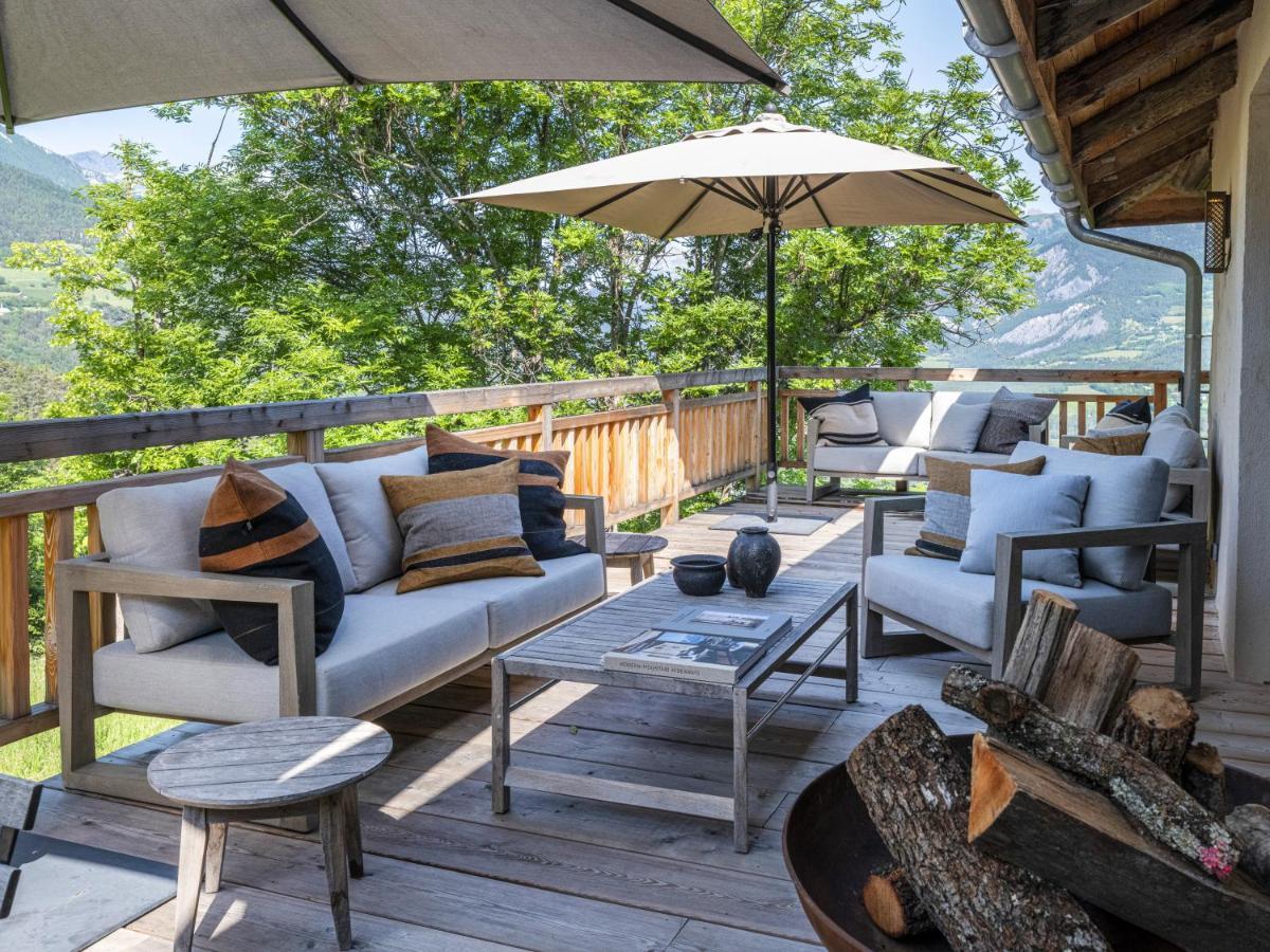 Superbe Ferme Renovee En Chalet De Luxe En Pleine Nature Barcelonnette Eksteriør bilde