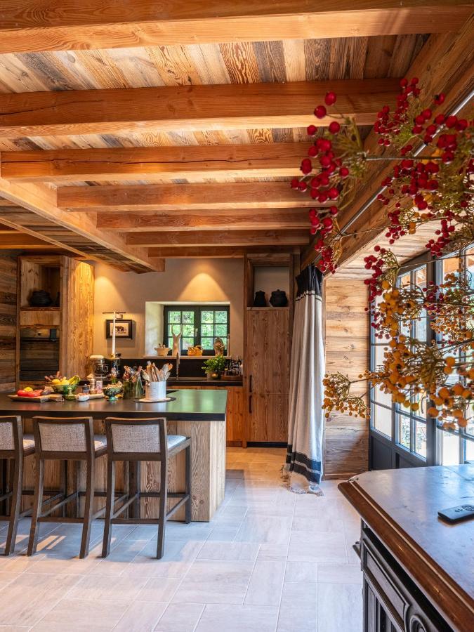 Superbe Ferme Renovee En Chalet De Luxe En Pleine Nature Barcelonnette Eksteriør bilde