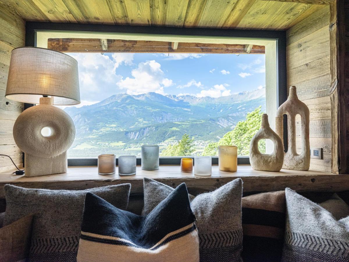 Superbe Ferme Renovee En Chalet De Luxe En Pleine Nature Barcelonnette Eksteriør bilde